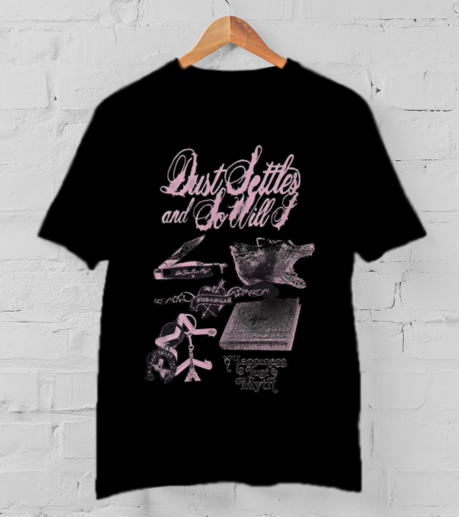 Dust Settles Susannah Joffe And Cowboys Vintage Aesthetic T-Shirt
