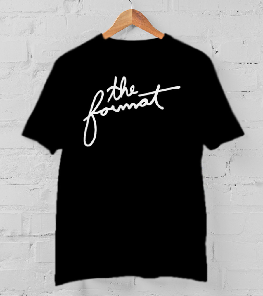The Format Script Black Signature T-Shirt