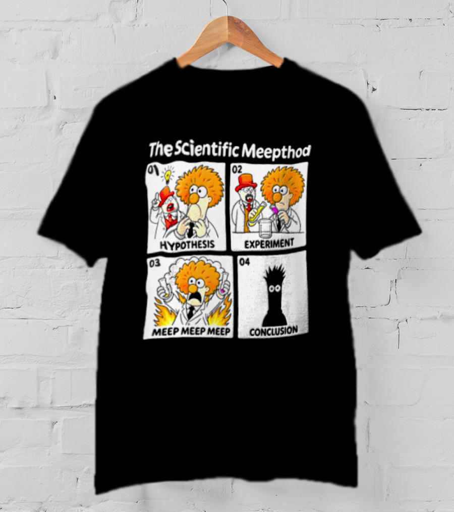 The Scientific Meepthod Beaker Experiment Walter White Conclusion Comic T-Shirt