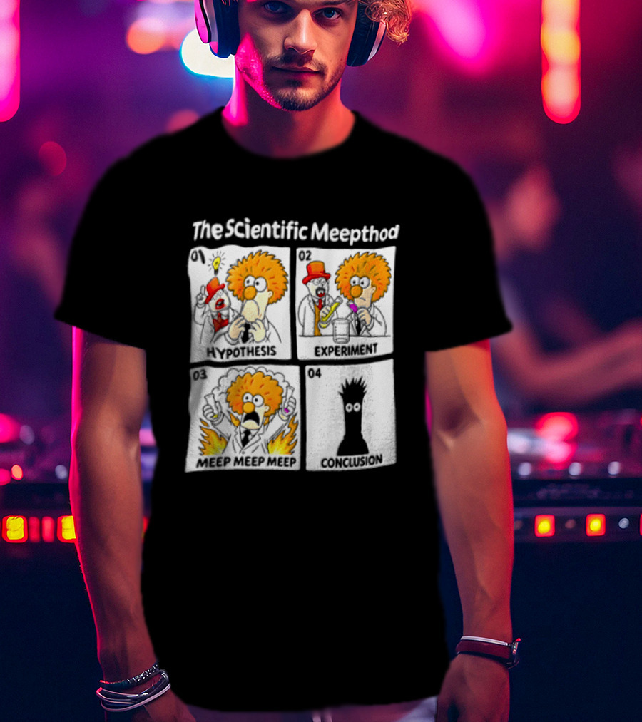 The Scientific Meepthod Beaker Experiment Walter White Conclusion Comic T-Shirt