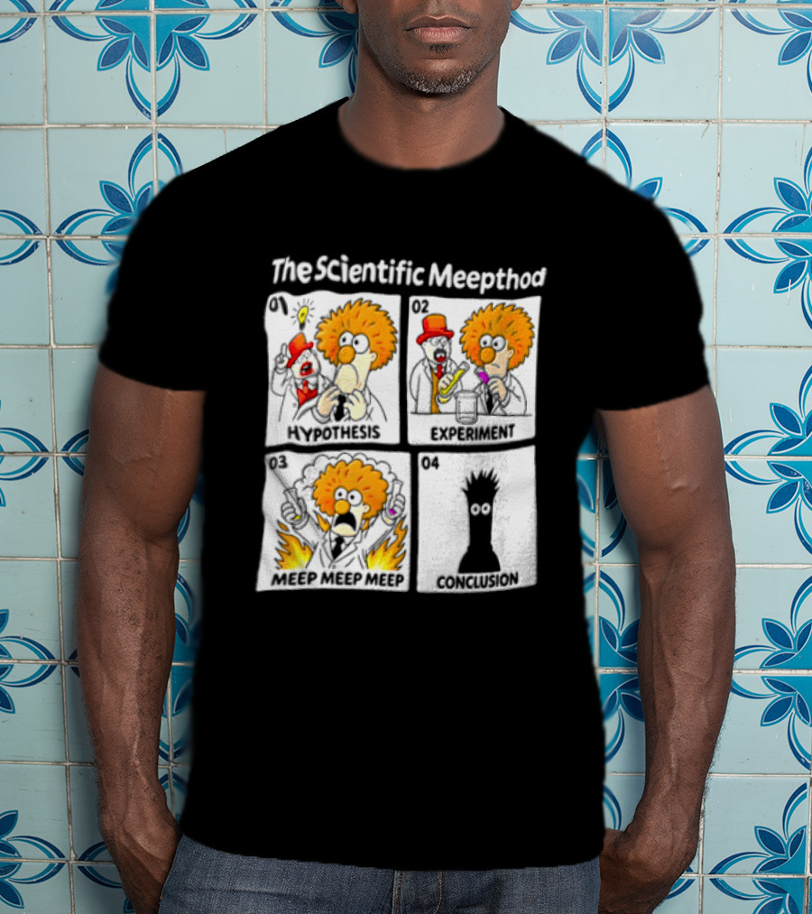 The Scientific Meepthod Beaker Experiment Walter White Conclusion Comic T-Shirt