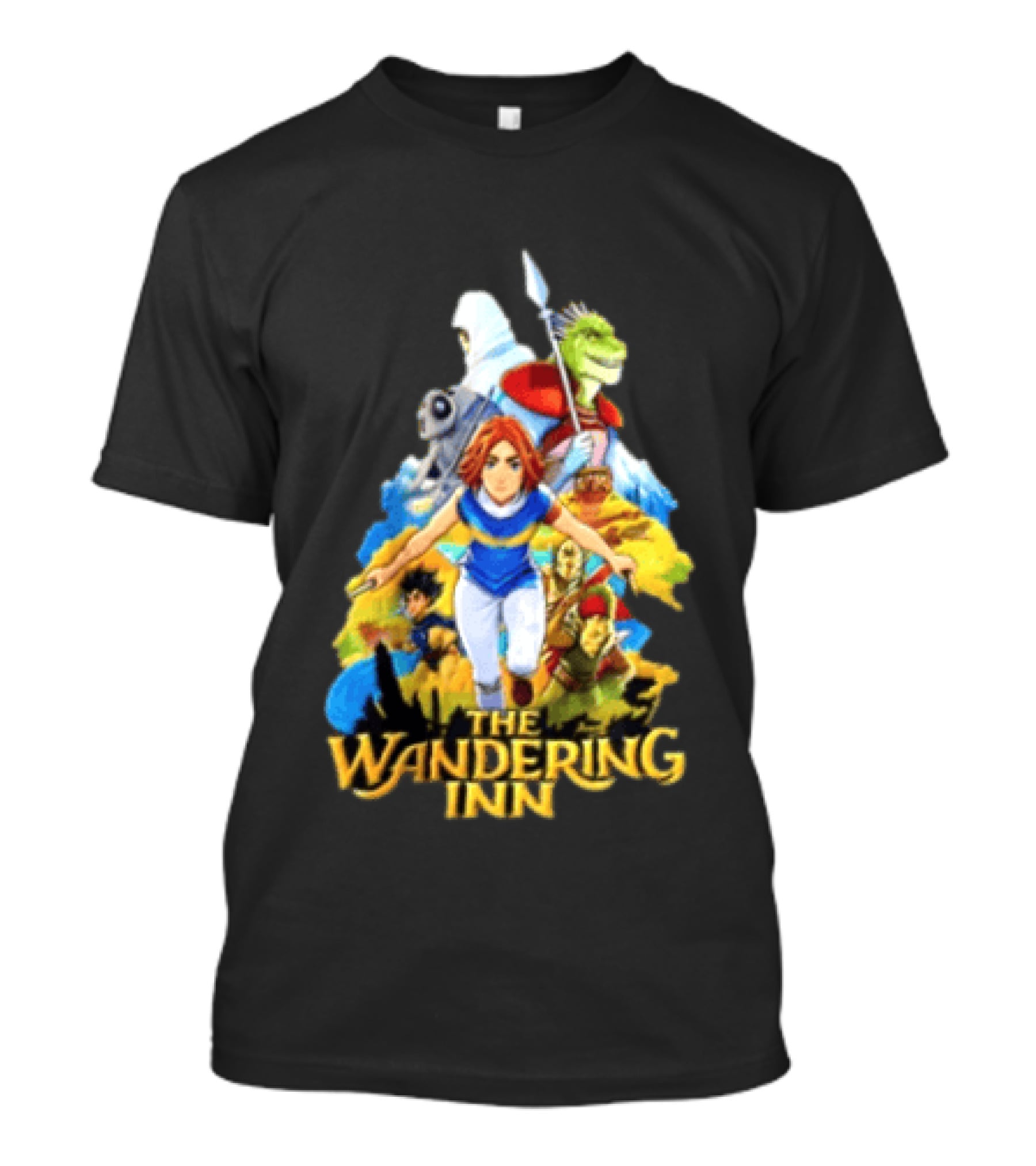 The Wandering Inn Fantasy Adventure Characters And Iconic Journey T-Shirt
