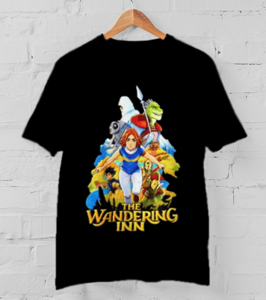 The Wandering Inn Fantasy Adventure Characters And Iconic Journey T-Shirt
