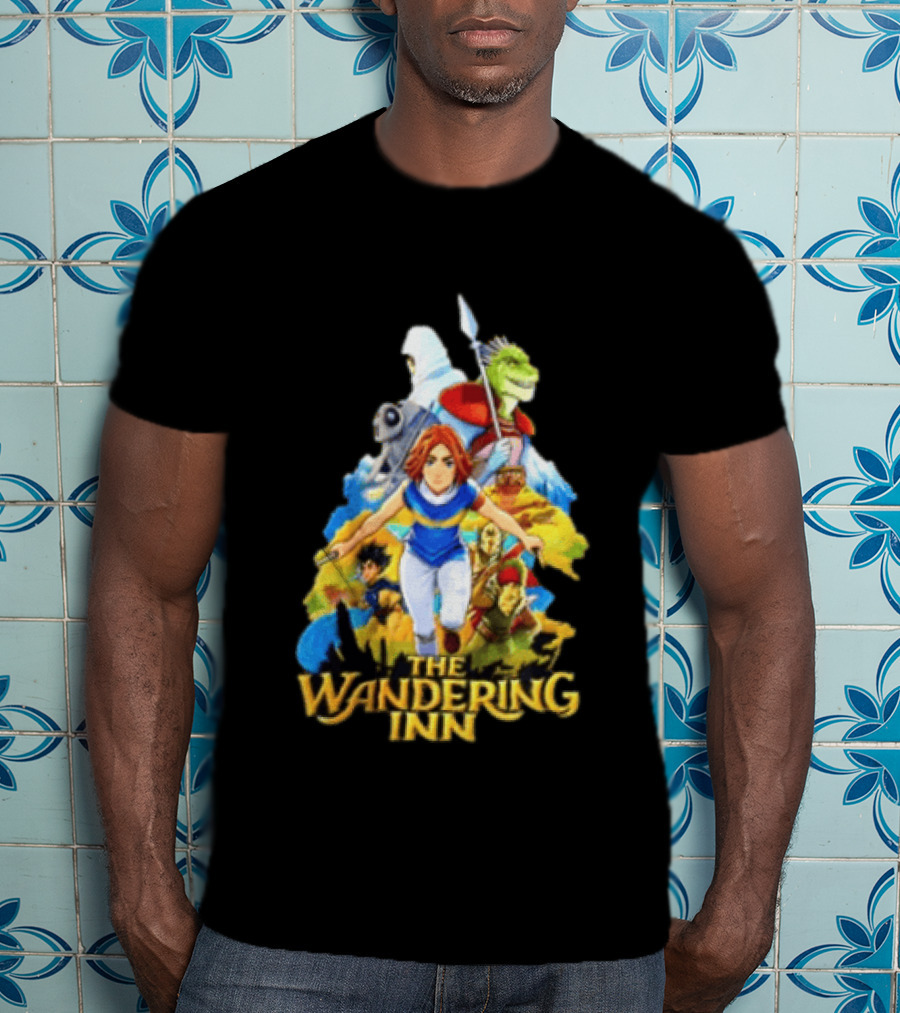 The Wandering Inn Fantasy Adventure Characters And Iconic Journey T-Shirt