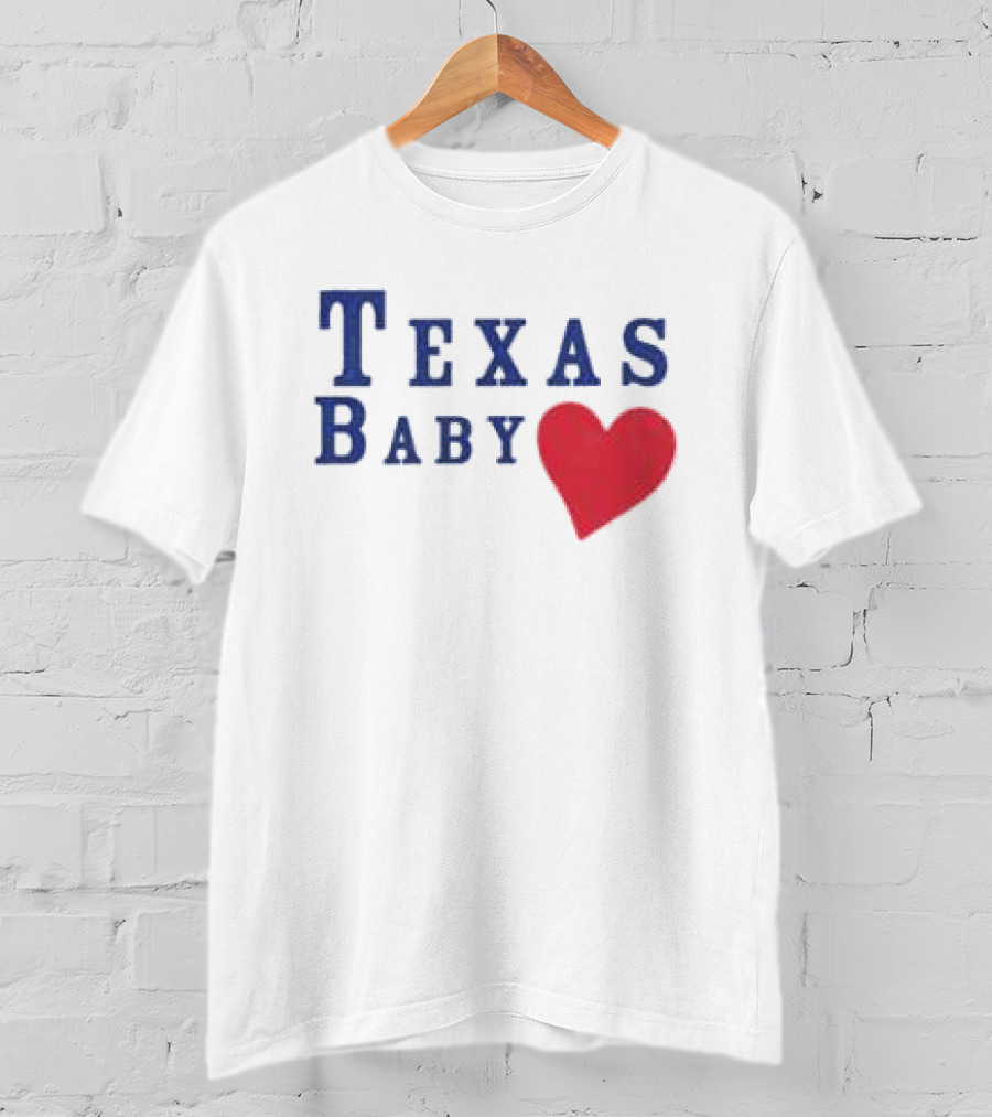 Susannah Joffe Store Texas Baby Heart Tank T-Shirt