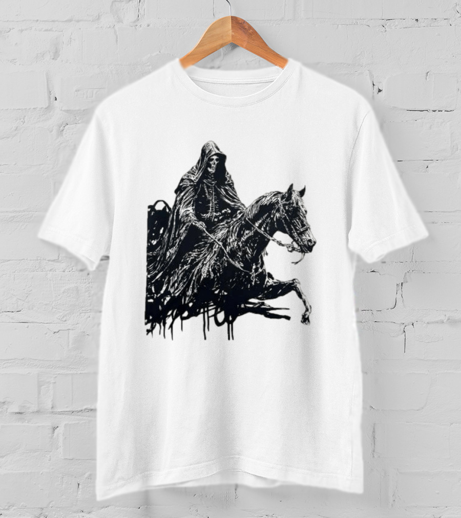 A7x World Store Total Surrender Grim Reaper Horseman T-Shirt