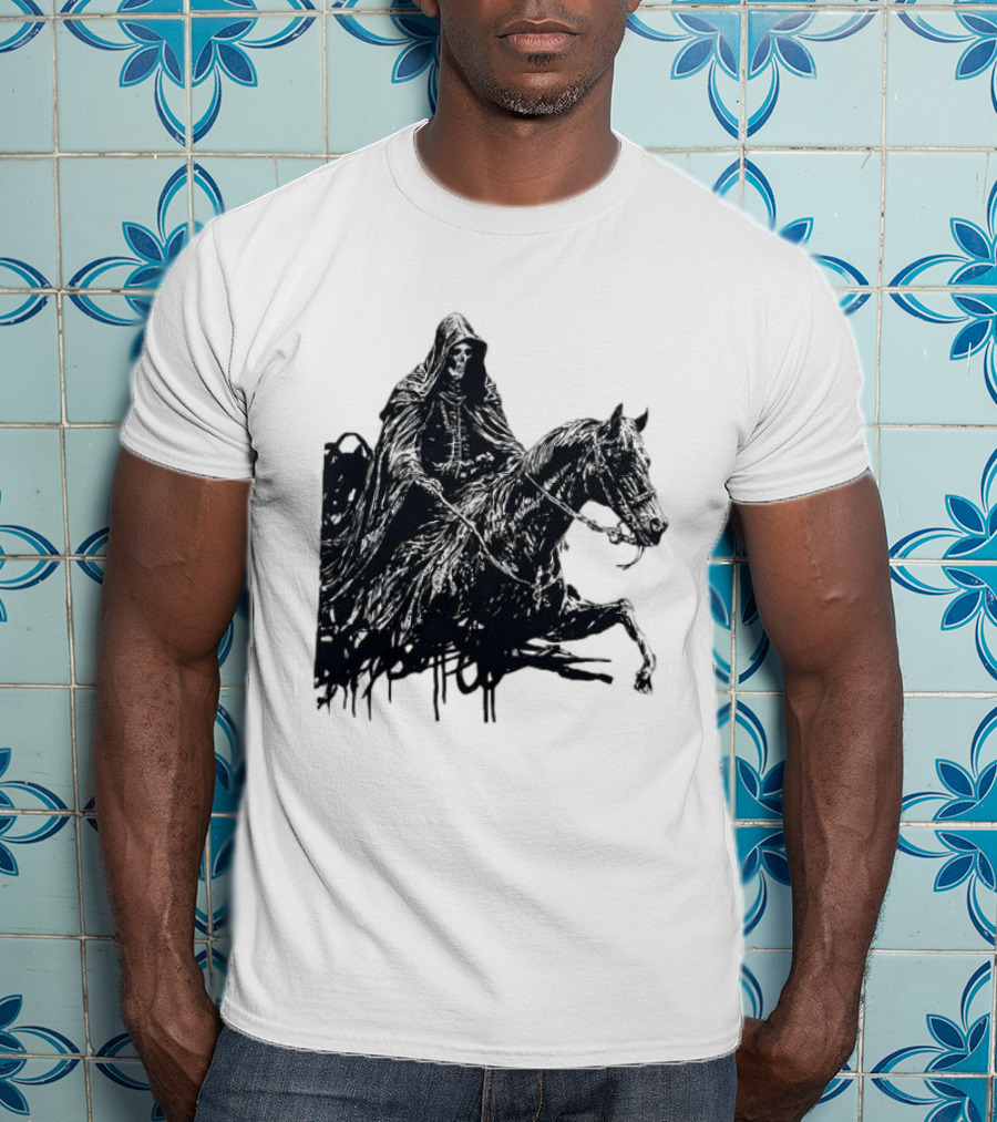 A7x World Store Total Surrender Grim Reaper Horseman T-Shirt