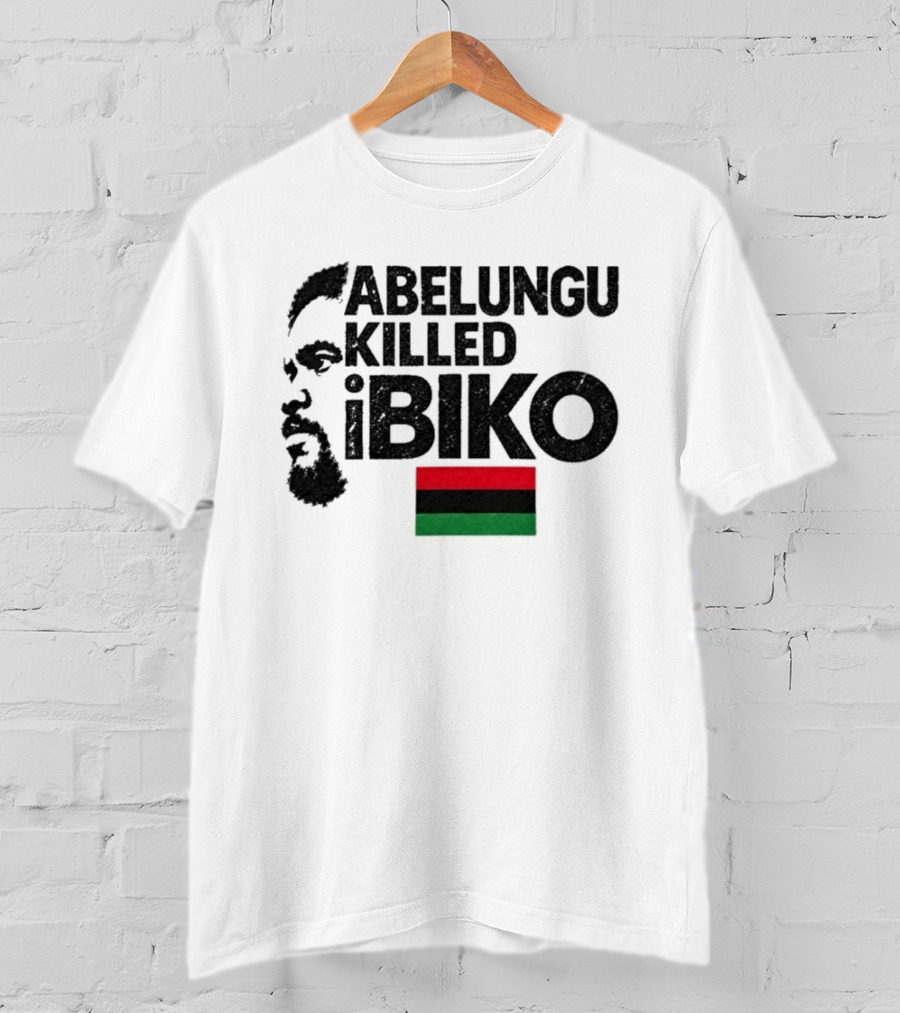 Abelungu Killed Ibiko Pan African Flag T-Shirt