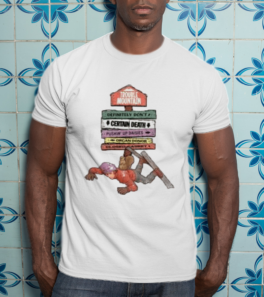 Aesop Rock X Blockhead Trouble Mountain Certain Death Orcan Donor T-Shirt