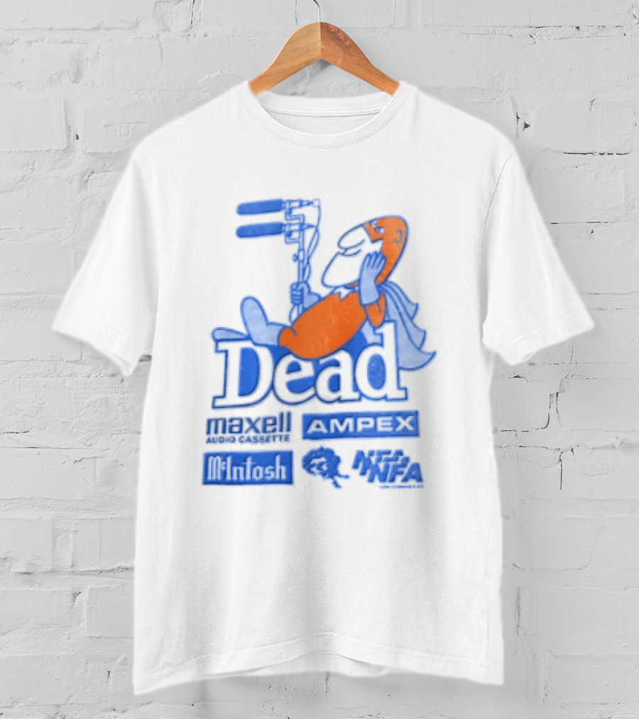 Dead Maxell Audio Cassette Ampex Mcintosh Nfa Loose Standards T-Shirt