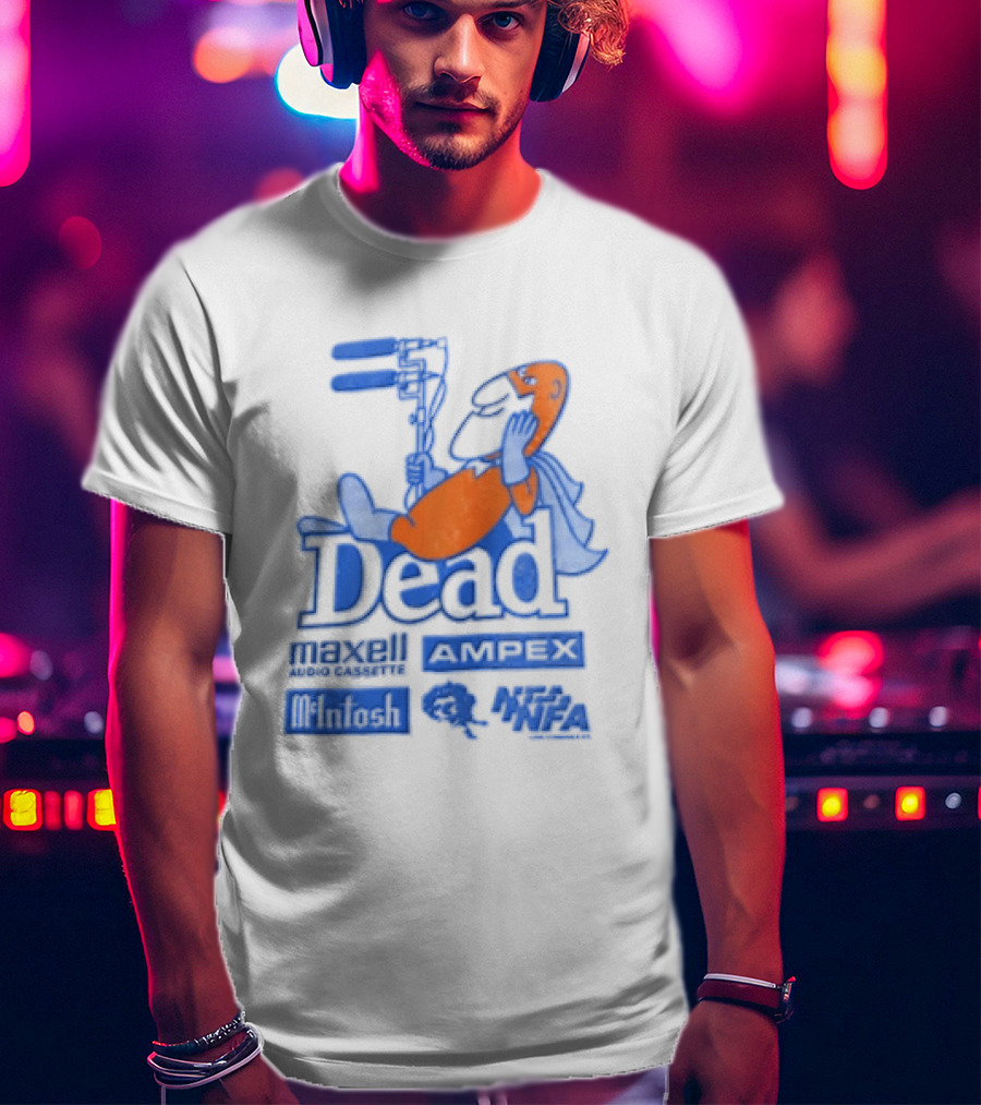 Dead Maxell Audio Cassette Ampex Mcintosh Nfa Loose Standards T-Shirt