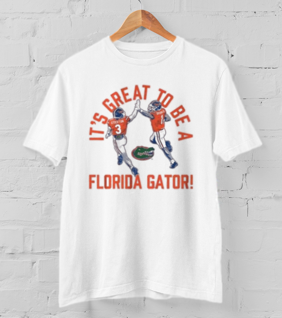 It's Great To Be A Florida Gator Football Team T-Shirt