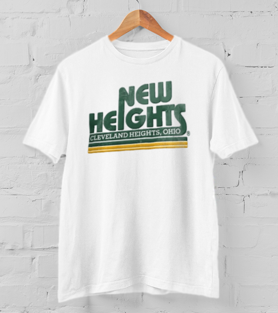 Jason Kelce New Heights Cleveland Heights Ohio T-Shirt