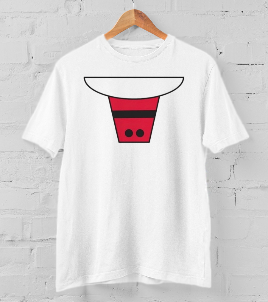 Ji Lee Underbranded Chicago Bulls Iconic Visual Redesign T-Shirt