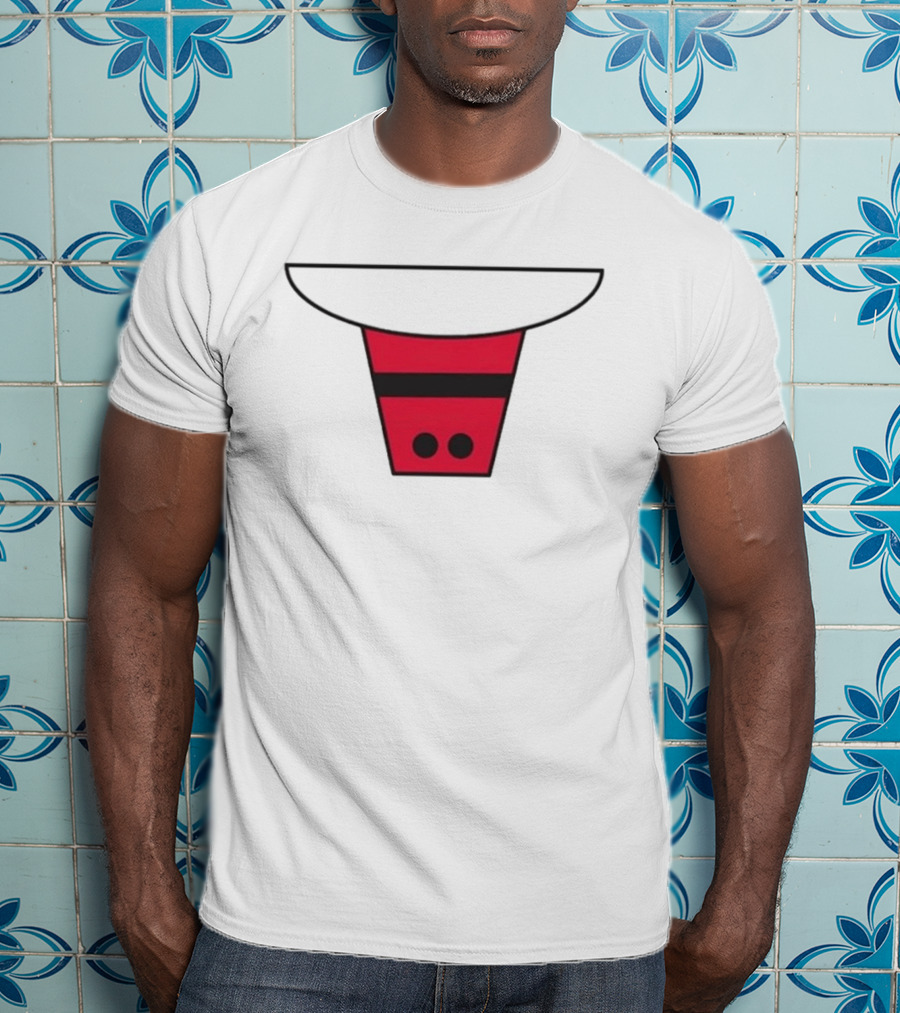 Ji Lee Underbranded Chicago Bulls Iconic Visual Redesign T-Shirt