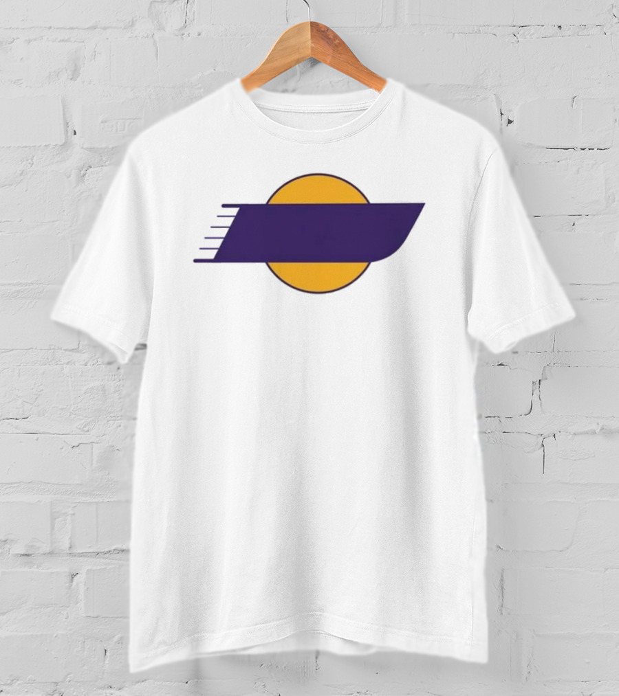 Ji Lee Underbranded Los Angeles Lakers Retro Sun T-Shirt