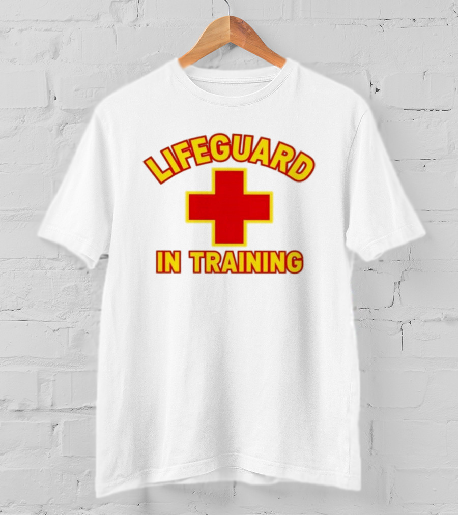 Lifeguard In Training Red Cross T-Shirt