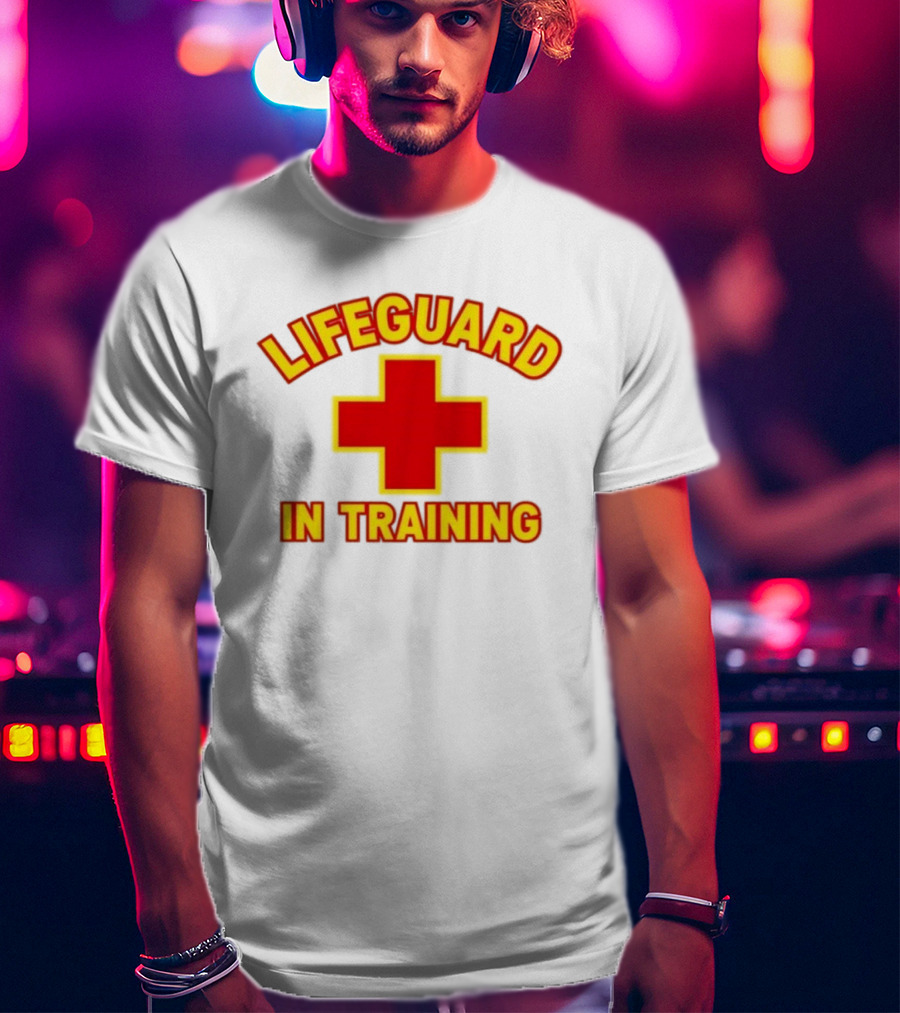 Lifeguard In Training Red Cross T-Shirt