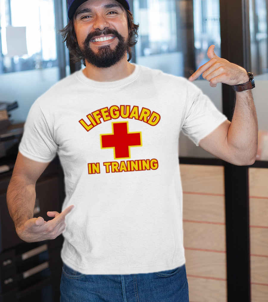 Lifeguard In Training Red Cross T-Shirt