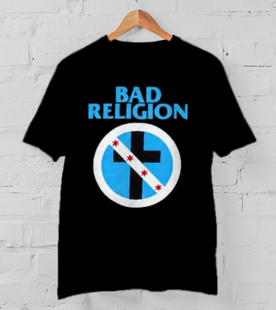 Bad Religion Store Riot Fest Chicago T-Shirt