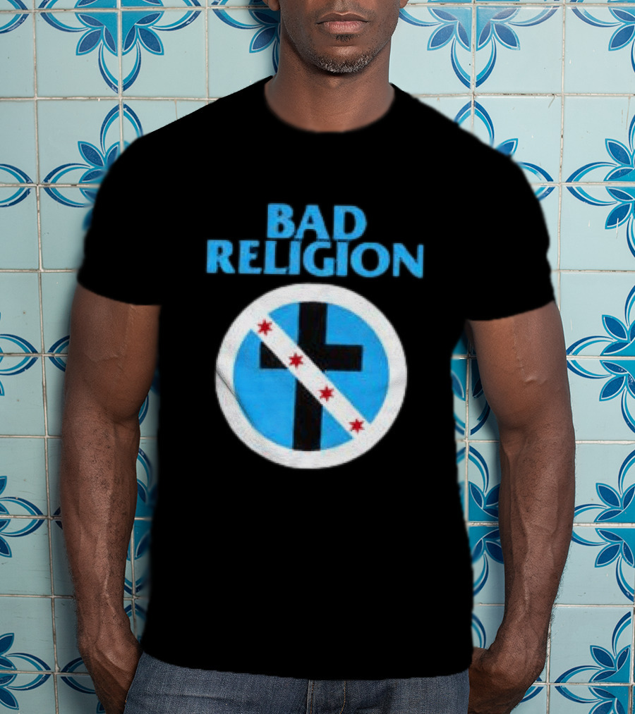 Bad Religion Store Riot Fest Chicago T-Shirt