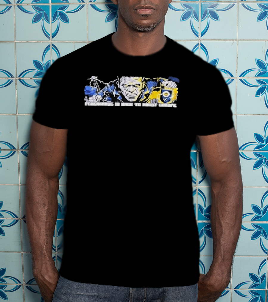 Fenerbahce SK Back To Haunt Europe Frankenstein Monster Holding T-Shirt