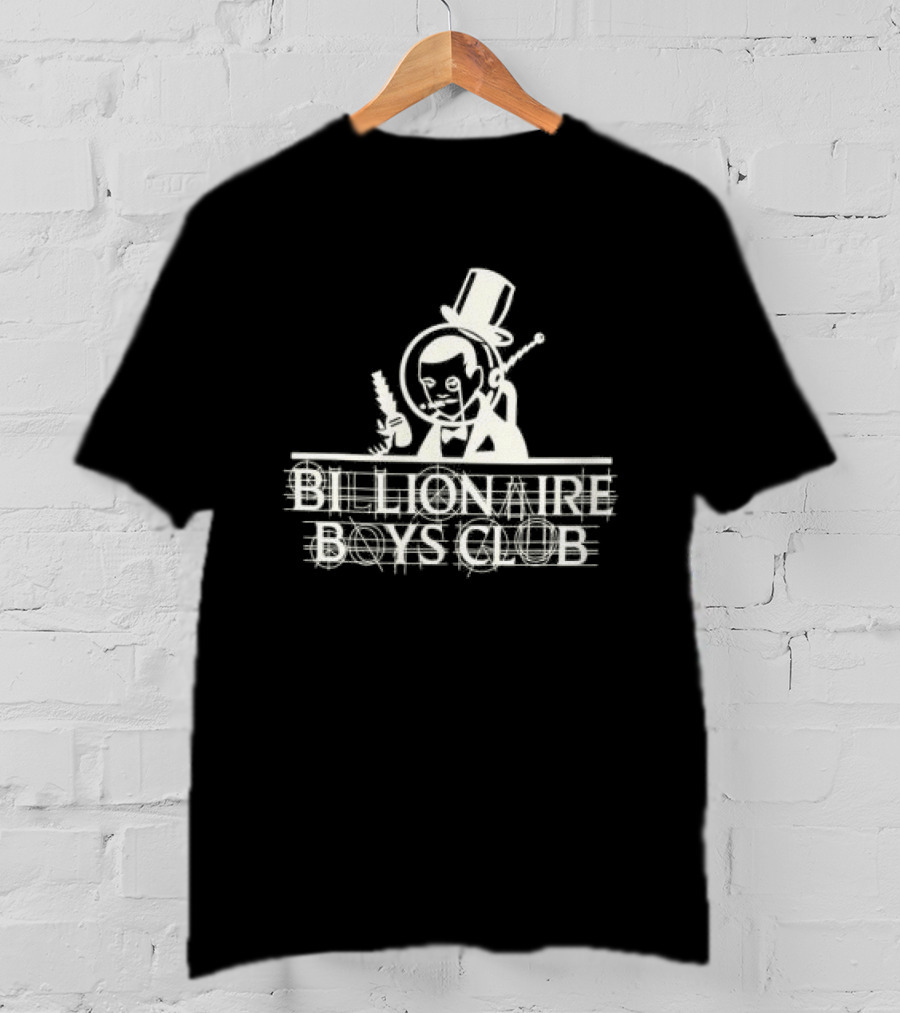 Billionaire Boys Club Monocle Top Hat Blueprint T-Shirt