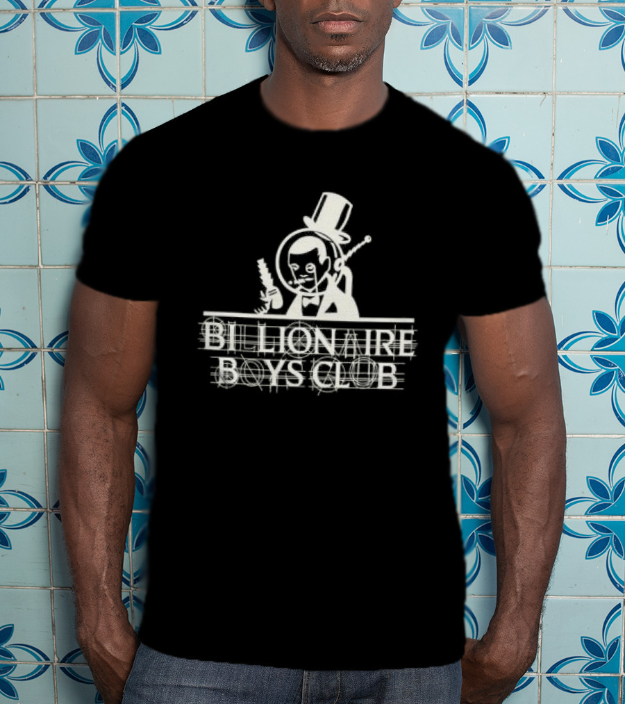 Billionaire Boys Club Monocle Top Hat Blueprint T-Shirt