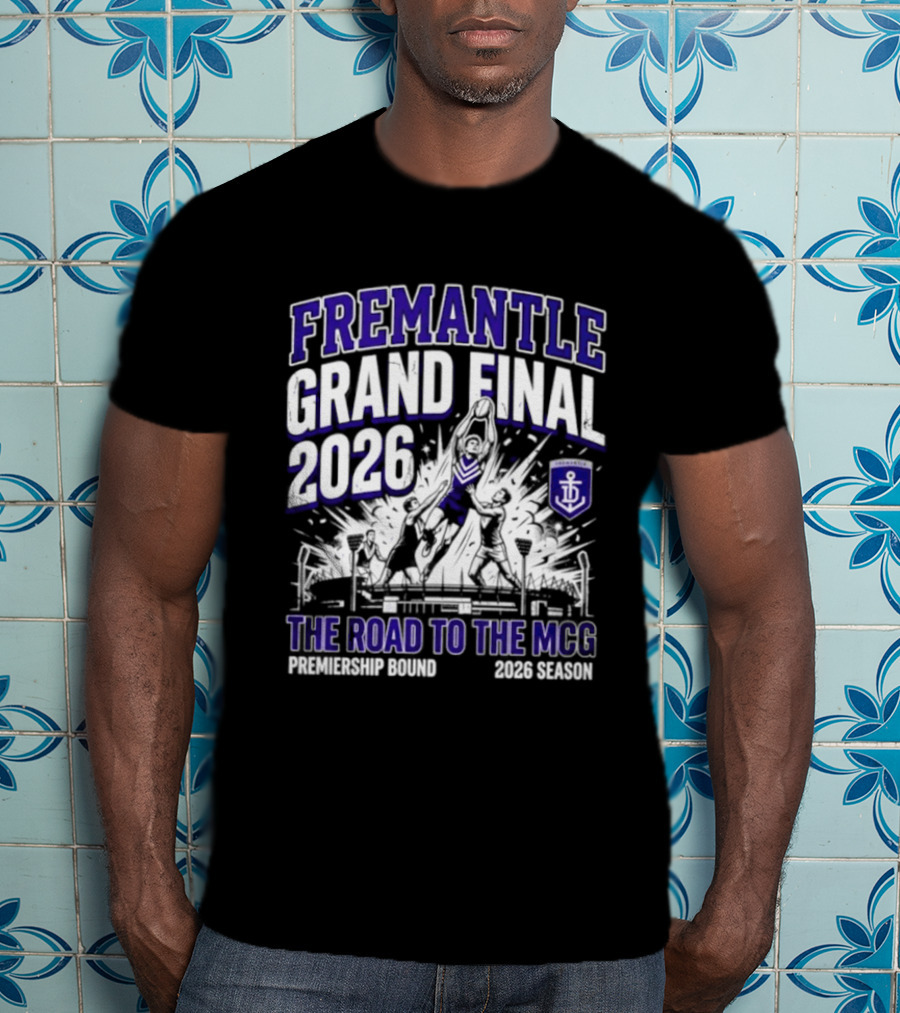 Fremantle Grand Final 2026 Road To The MCG AFL Dockers T-Shirt