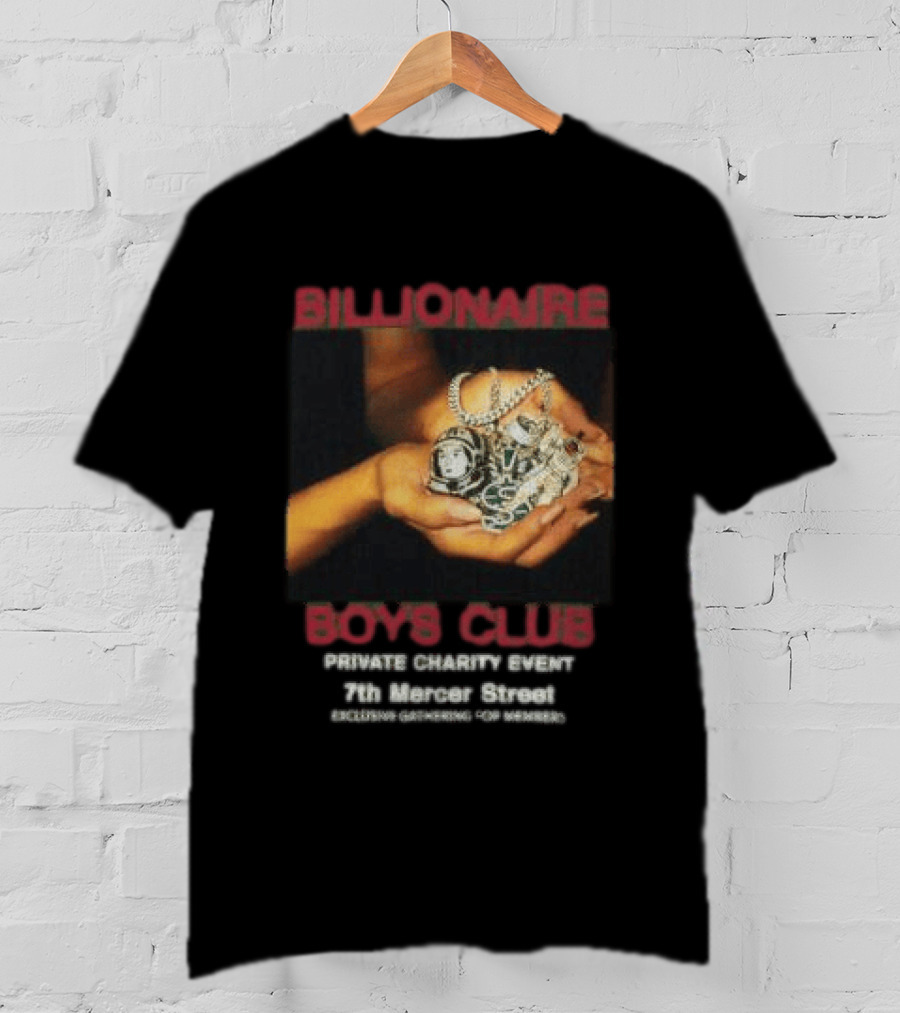 Billionaire Boys Club Private Charter Event 7th Mercer Street NYC Exclusive Fashion T-Shirt
