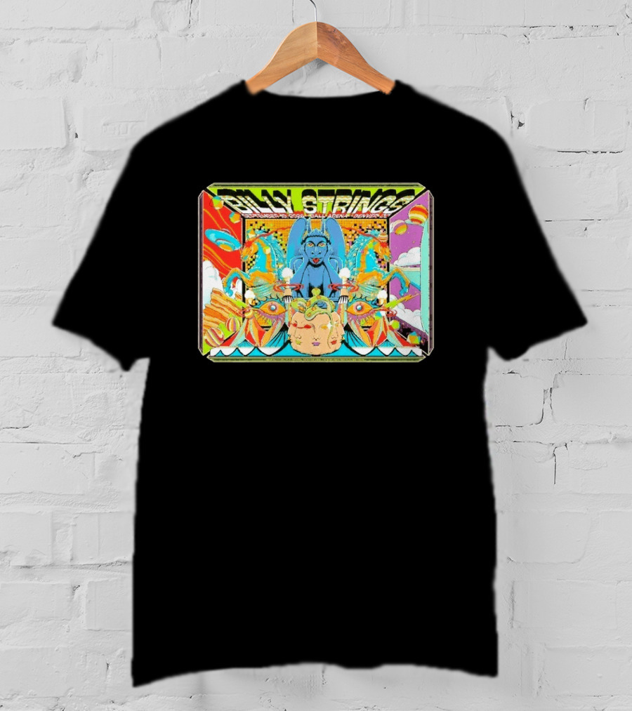 Billy Strings September 19 2026 Ball Arena Denver By Pedro Correa T-Shirt