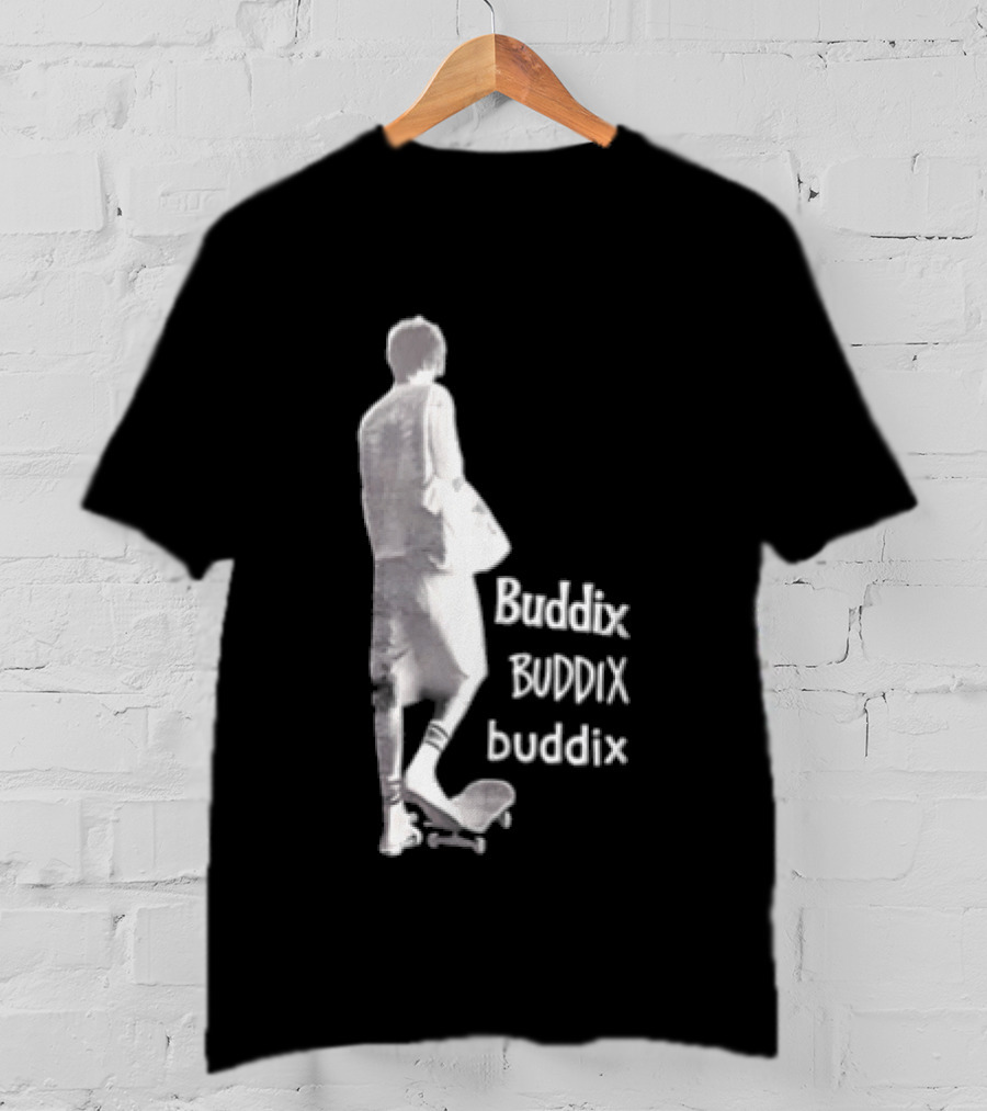 Buddix Person Standing On Skateboard Buddix BUDDIX Buddix T-Shirt