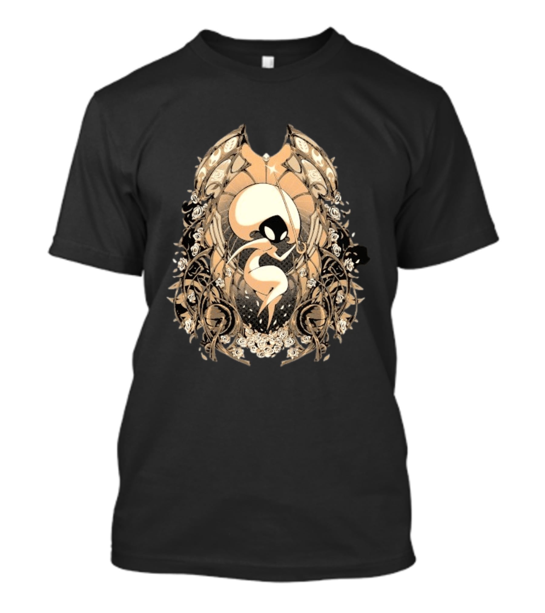 Hollow Knight Silksong Intrepid Pursuer Ornate T-Shirt