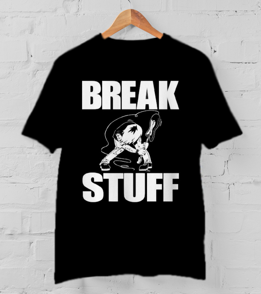 Limp Bizkit Break Stuff Illustration Iconic Band T-Shirt