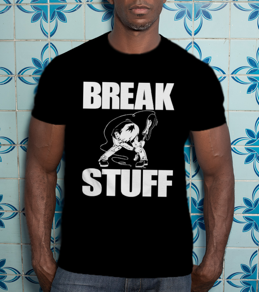 Limp Bizkit Break Stuff Illustration Iconic Band T-Shirt