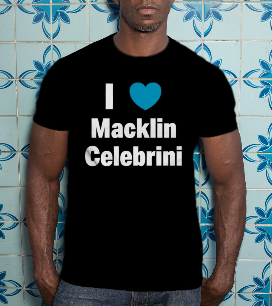 I Heart Macklin Celebrini San Jose Sharks Hockey Fan Favorite T-Shirt