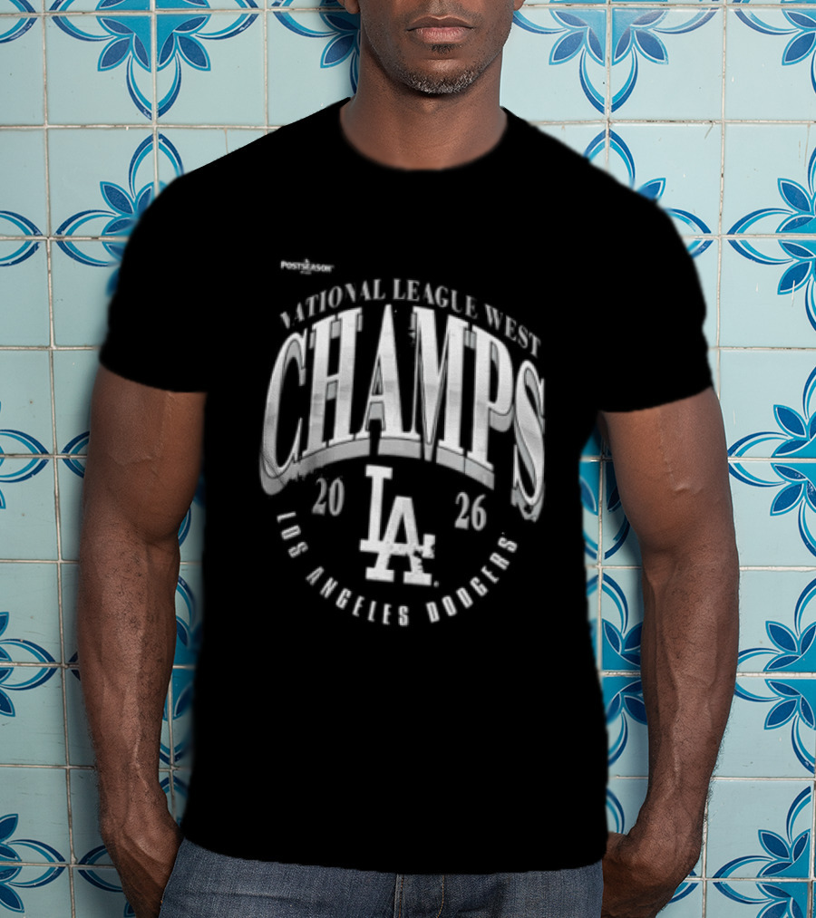 Los Angeles Dodgers National League West Champs 2026 LA T-Shirt