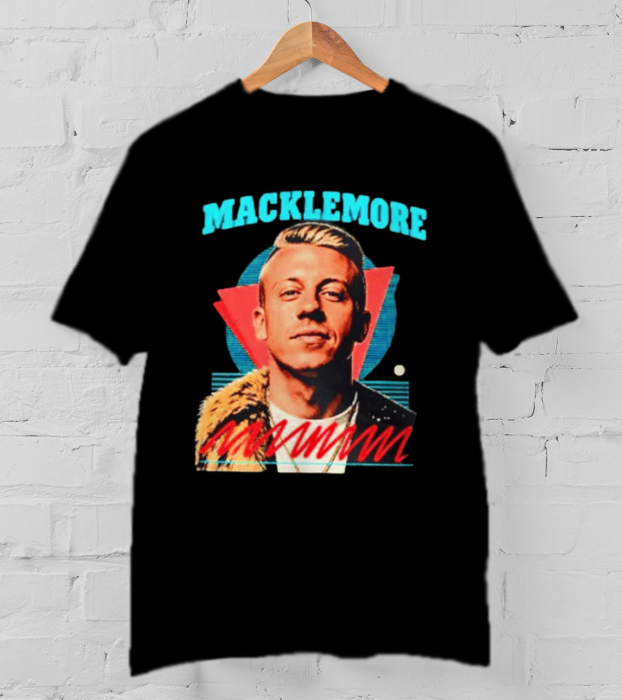 Macklemore Vintage Retro Style Collage T-Shirt