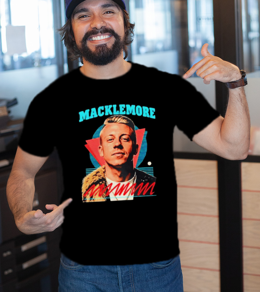 Macklemore Vintage Retro Style Collage T-Shirt