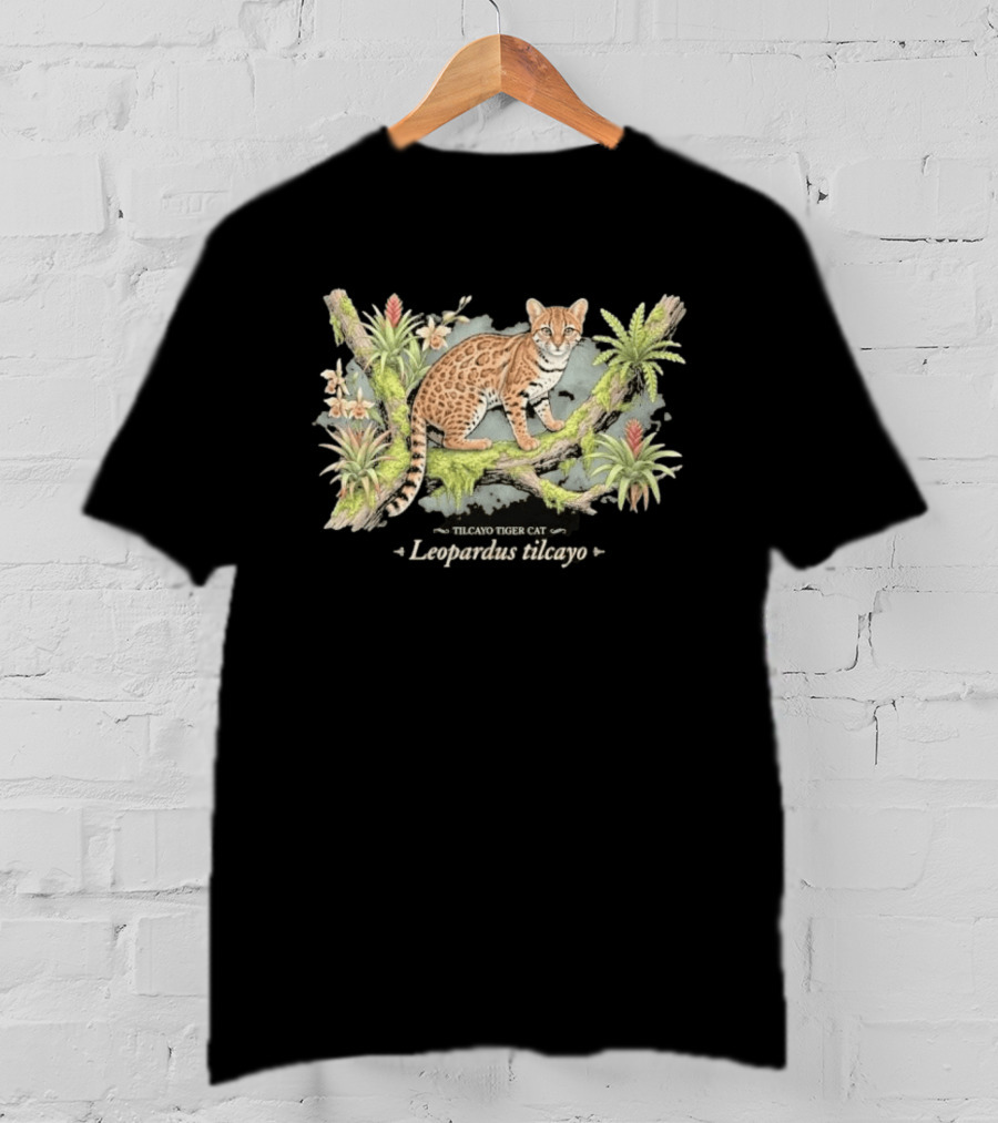 Tilcayo Tiger Cat Leopardus Tilcayo T-Shirt