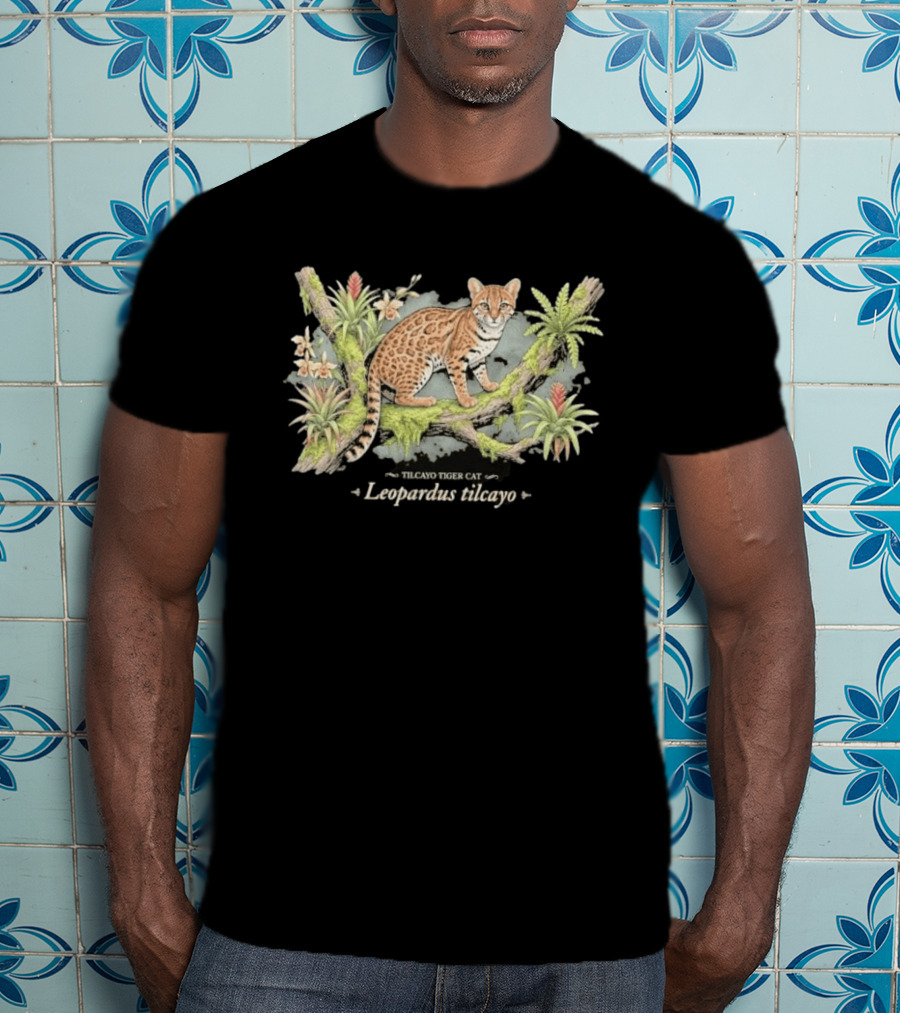 Tilcayo Tiger Cat Leopardus Tilcayo T-Shirt