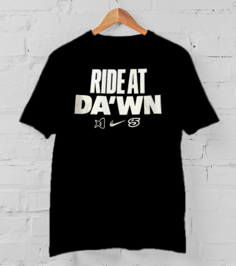 Ride At Da'wn Nike Swoosh Xbox Collaboration T-Shirt