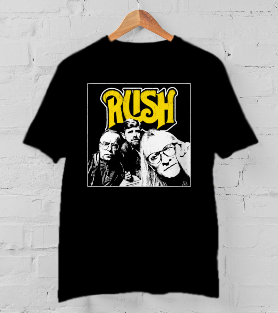 Rush Lone Gunmen Yellow T-Shirt