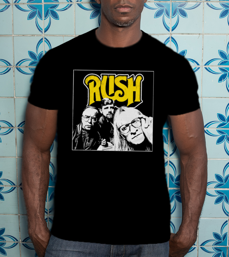 Rush Lone Gunmen Yellow T-Shirt