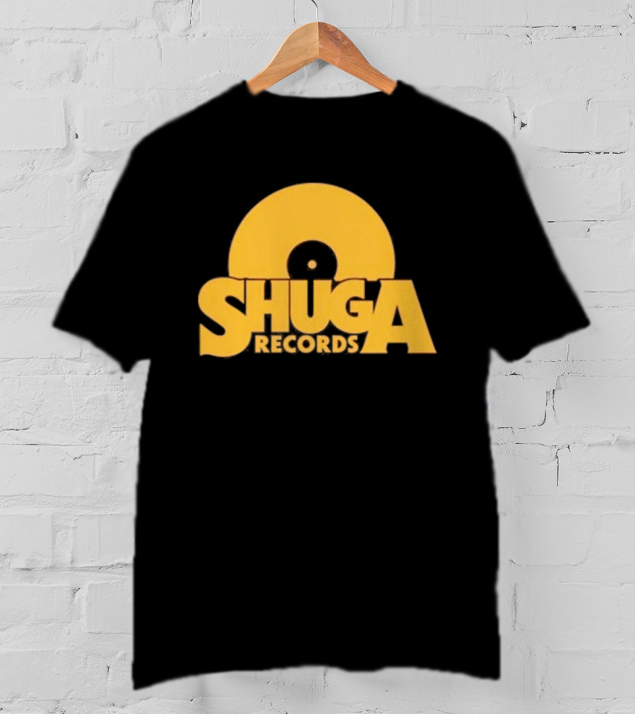 Shuga Records Vinyl Icon Retro Style Collection T-Shirt