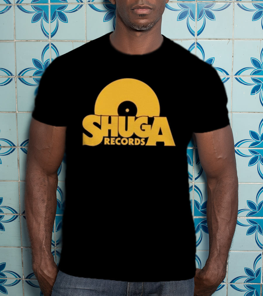 Shuga Records Vinyl Icon Retro Style Collection T-Shirt