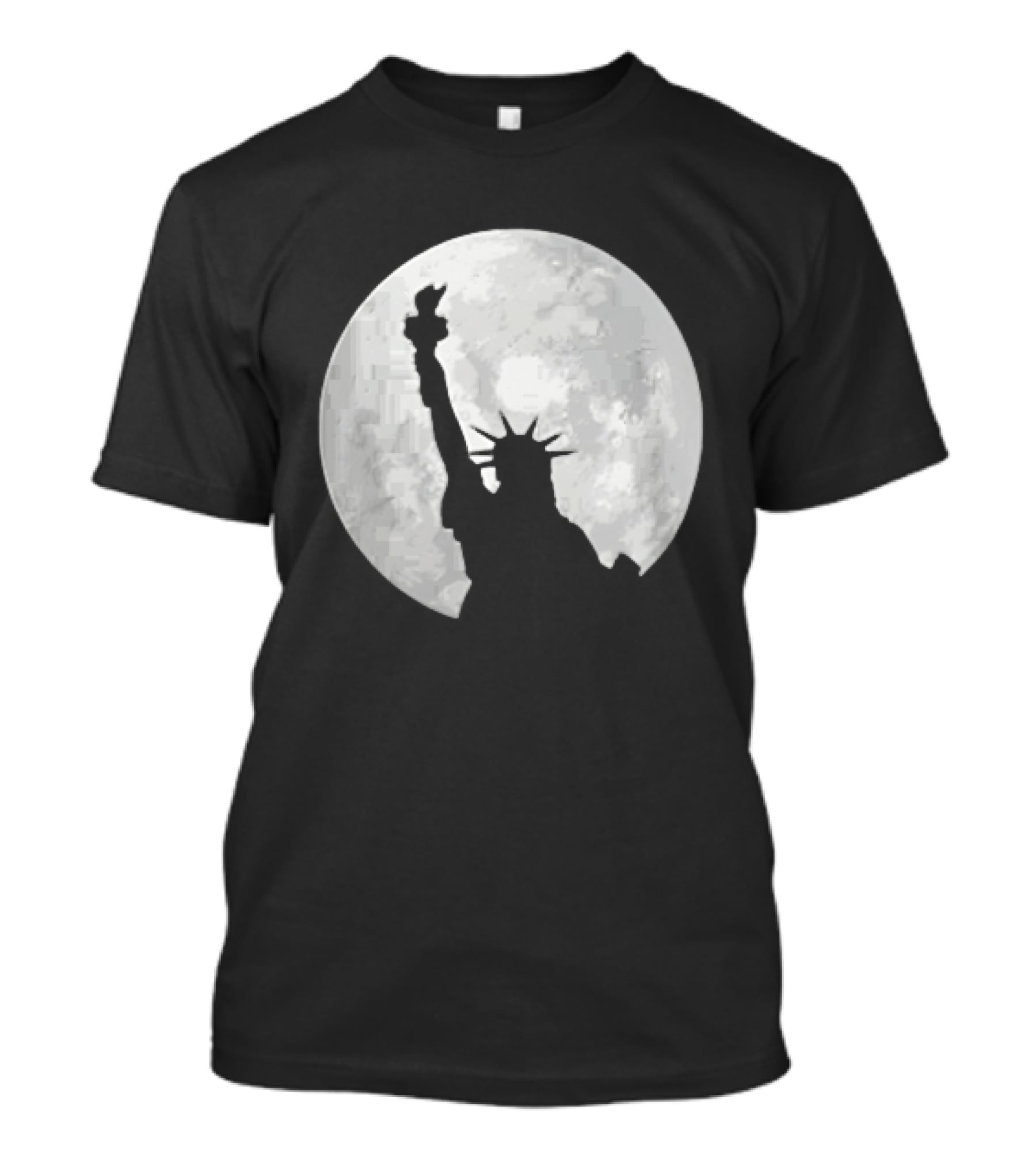 Statue Of Liberty Lunar T-Shirt