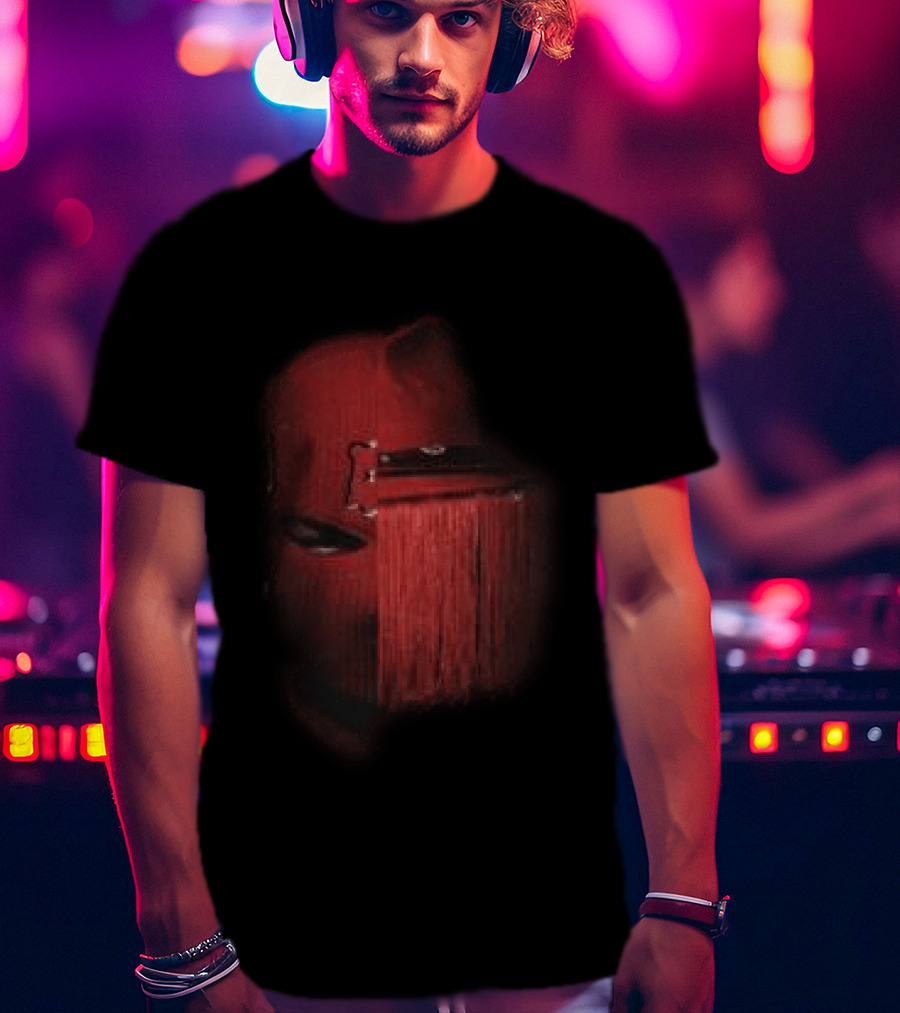 Wesghost Store Redghost Tour Mask Fringes T-Shirt