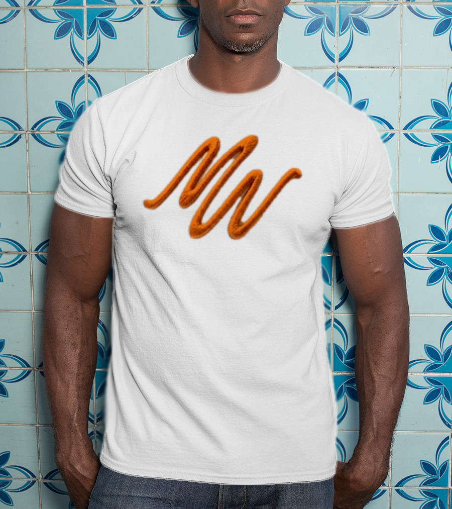 Morgan Wallen Store Mw X Ut Hat Orange MW Squiggle T-Shirt
