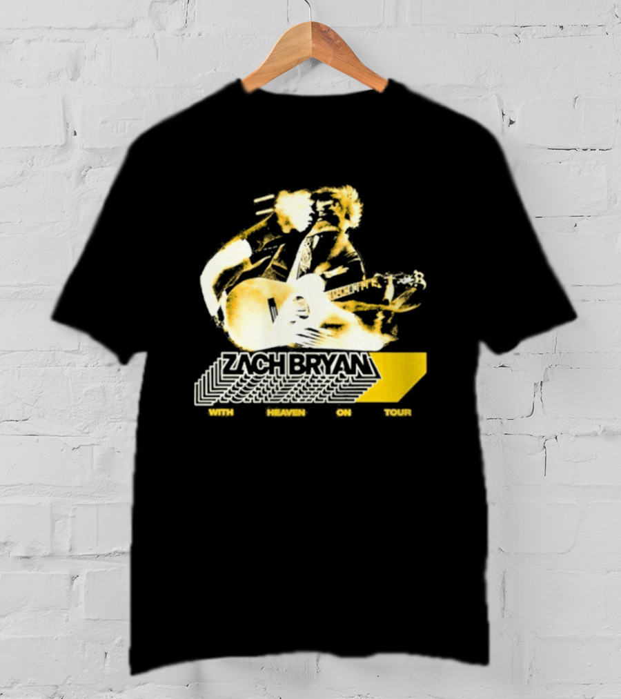 Zach Bryan With Heaven On Tour Sep 18 2026 The Woodlands Dover DE T-Shirt